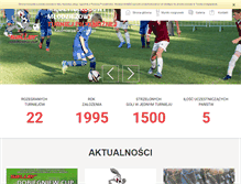 Tablet Screenshot of dobiegniewcup.pl